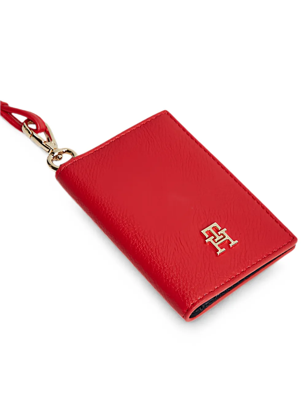 Tommy Hilfiger Icon pasjeshouder met logoplakkaat Rood