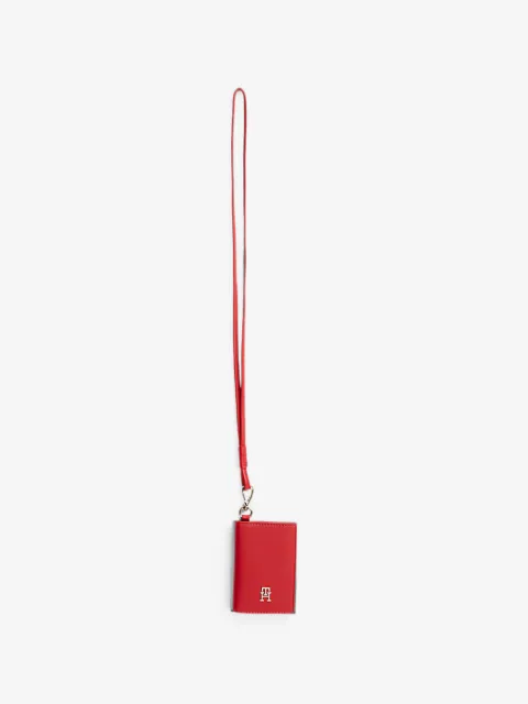 Tommy Hilfiger Icon logo-plaque card holder
