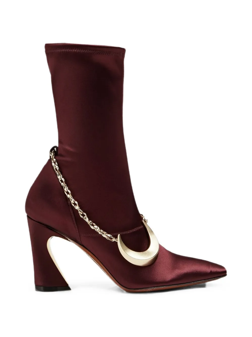 ZIMMERMANN chain-detail ankle boots - Red