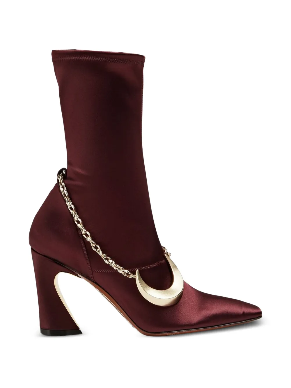 ZIMMERMANN chain-detail ankle boots - Rot
