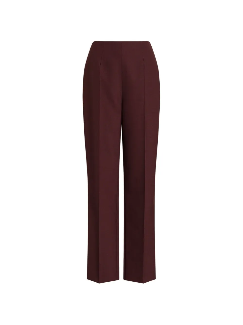 Alberta Ferretti pressed-crease trousers - Red