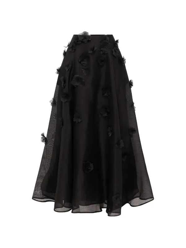 Leo Lin Leila Maxi Skirt in Black