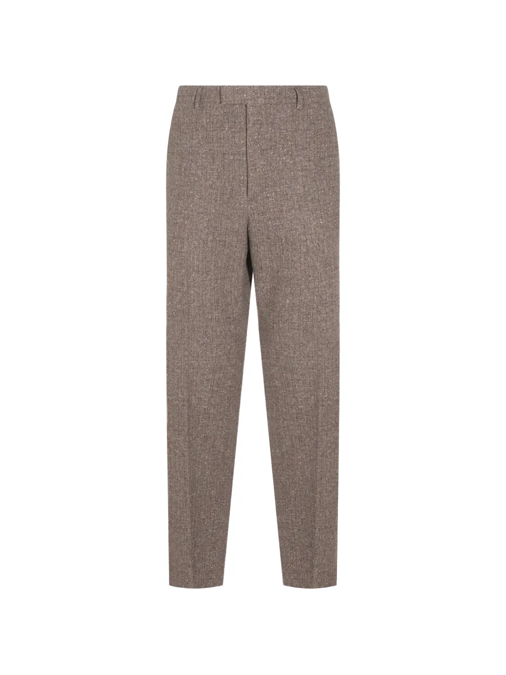 Valentino Garavani tweed tailored trousers - Marrone