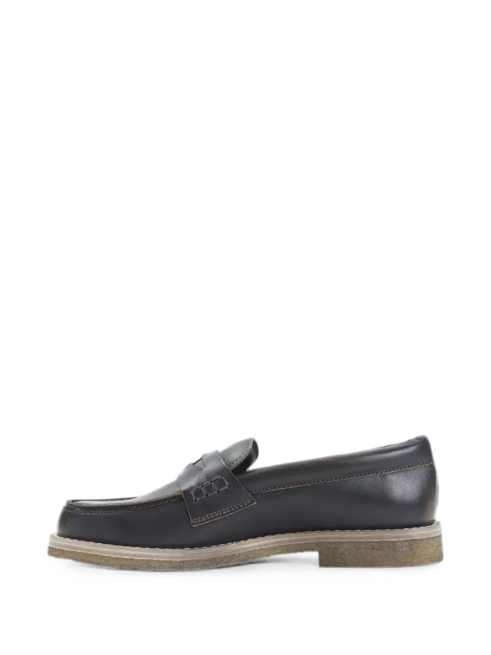 Golden Goose logo-detail loafers Zwart