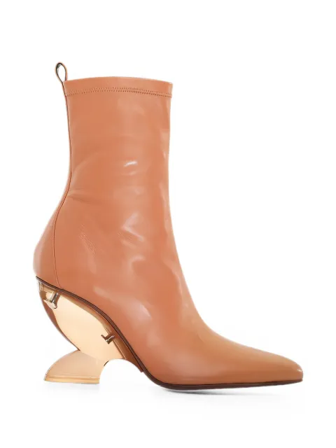 ZIMMERMANN sculptural-heel ankle boots