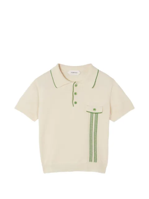 Versace Kids polo de manga corta