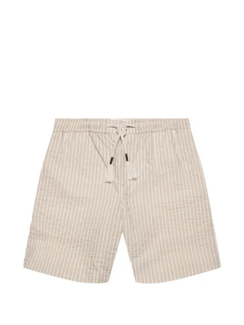 Orlebar Brown Sonoran seersucker-stripe shorts