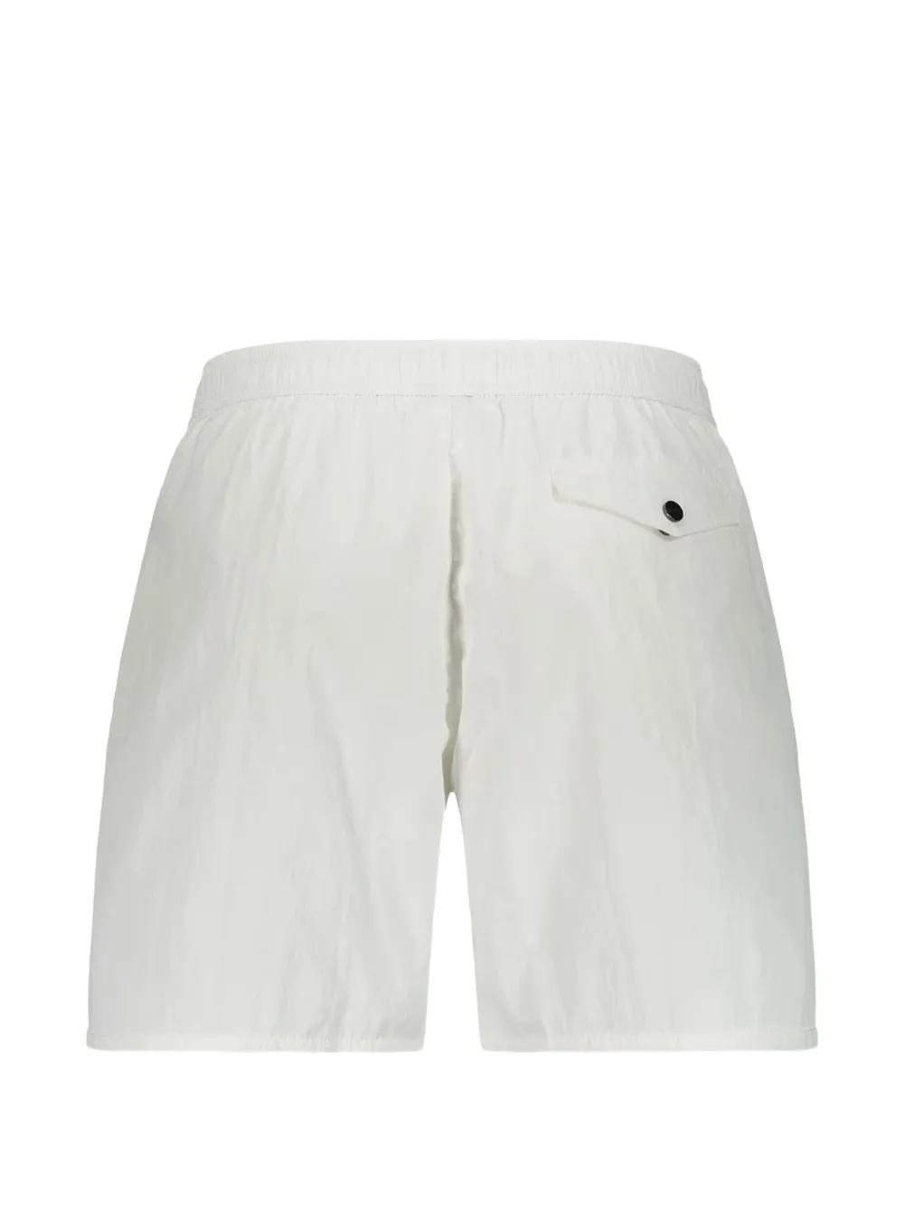 Iceberg Zwembroek met logoprint en trekkoord Wit