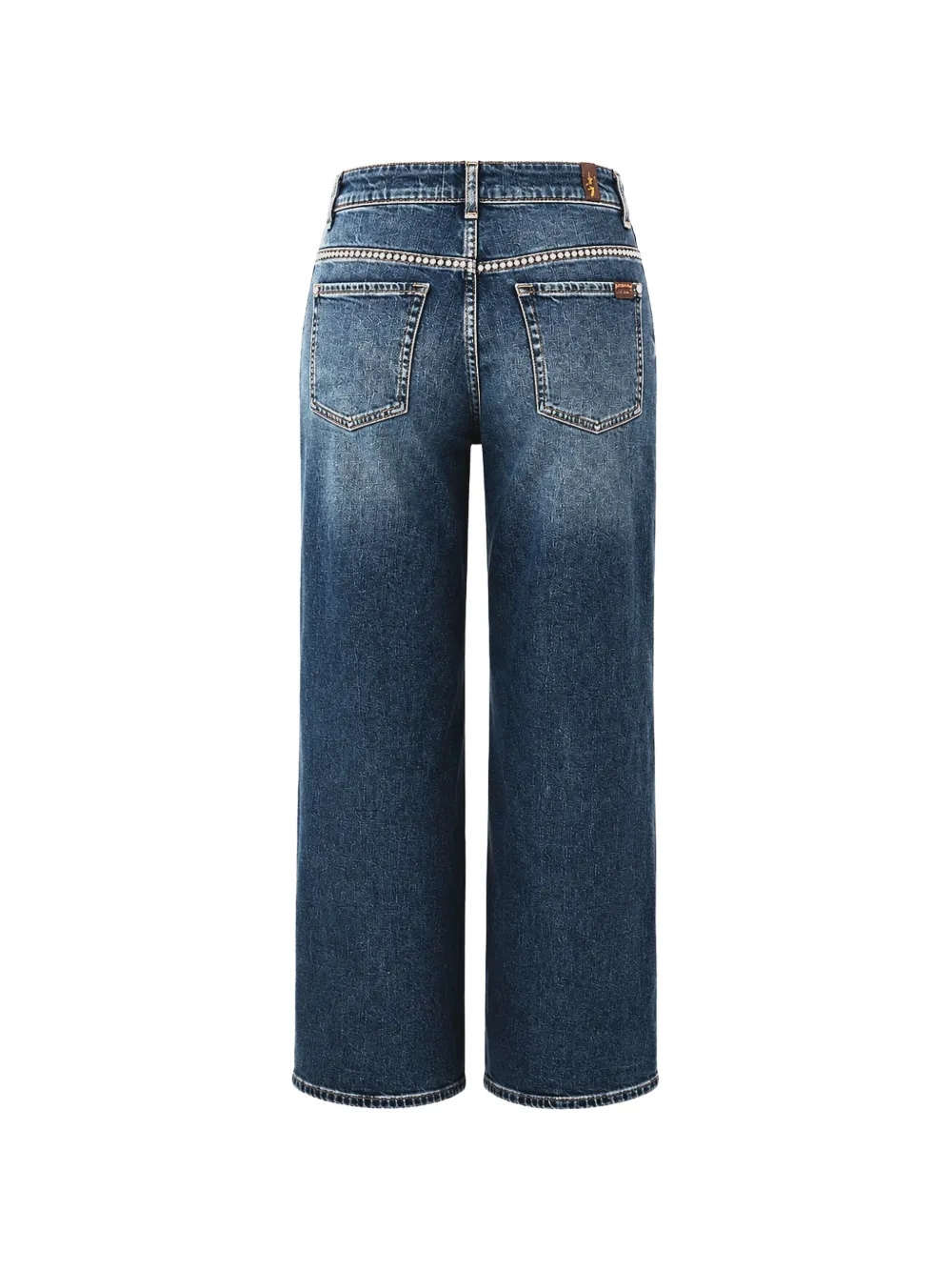 7 For All Mankind Jeans verfraaid met studs Blauw