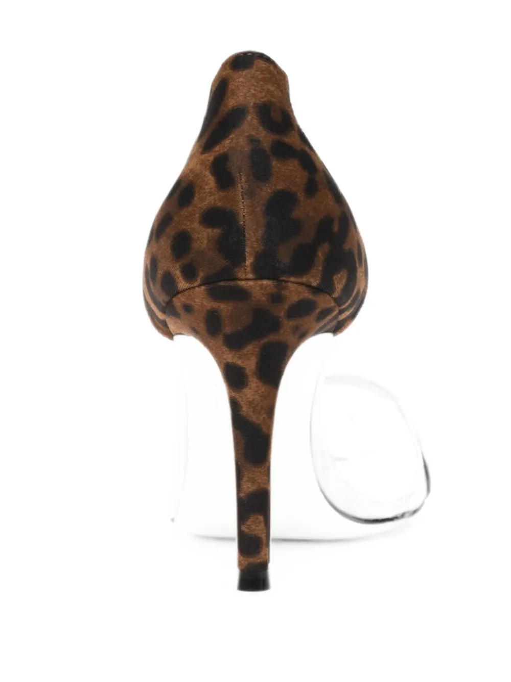 Gianvito Rossi leopard-print heeled pumps Wit