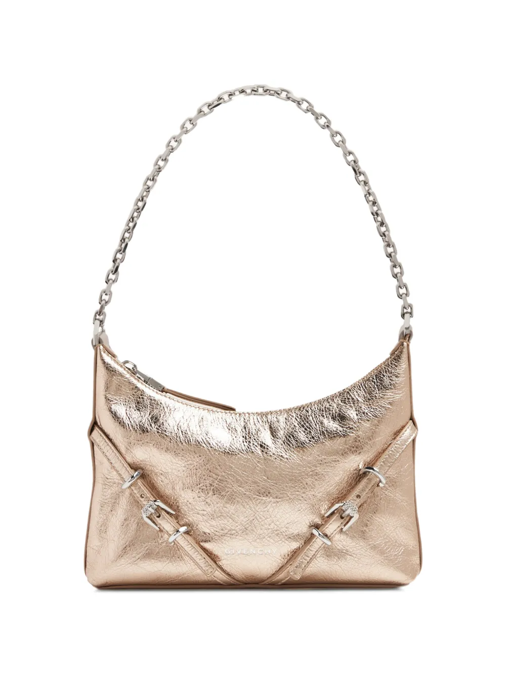 Givenchy Voyou buckle-detail shoulder bag - Gold