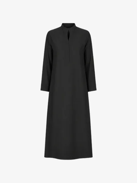 Ter Et Bantine band-collar midi dress