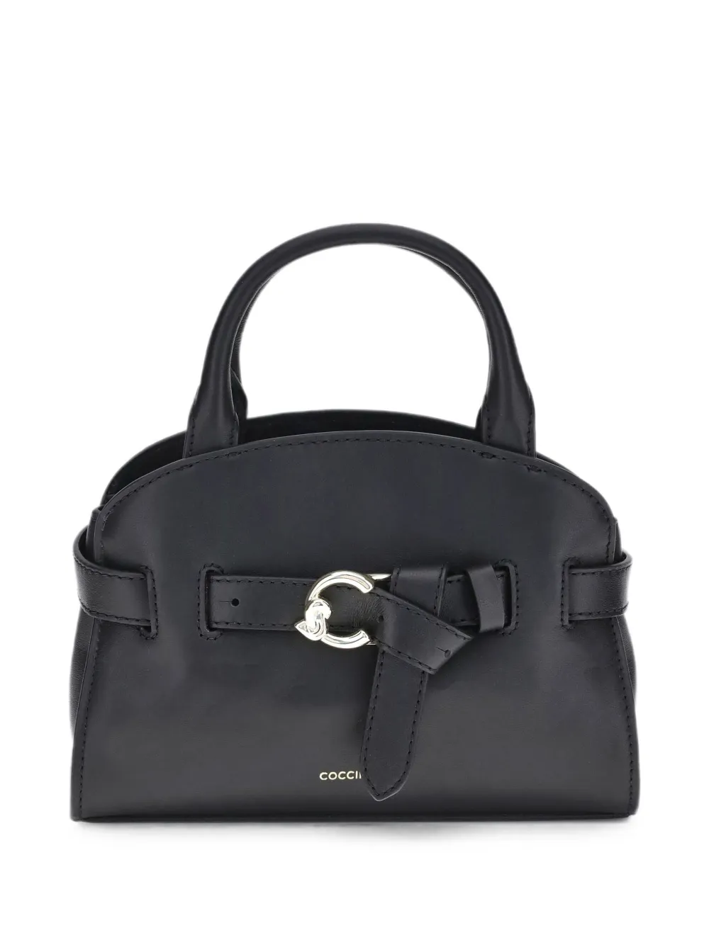 Coccinelle Sabine shopper met gesp-detail Zwart