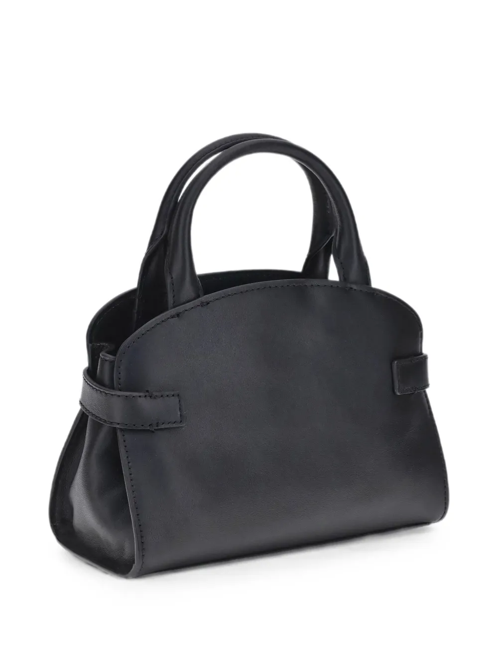 Coccinelle Sabine shopper met gesp-detail Zwart