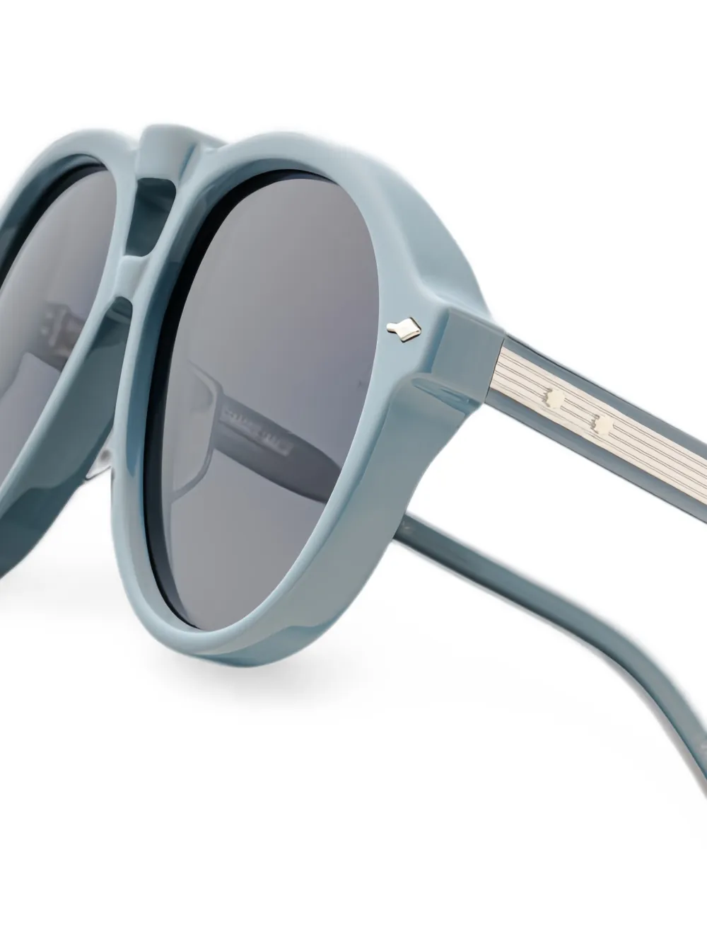 Jacques Marie Mage Valkyrie Pilot-frame Sunglasses in Blue, view 5