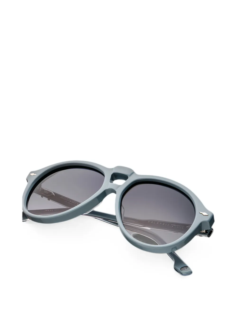 Jacques Marie Mage Valkyrie Pilot-frame Sunglasses in Blue, view 4