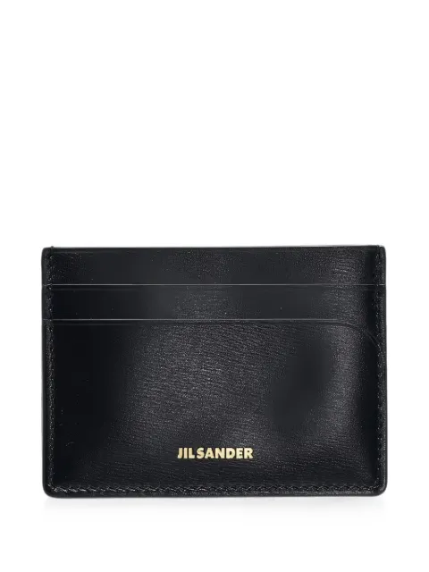 Jil Sander porte-cartes à logo imprimé