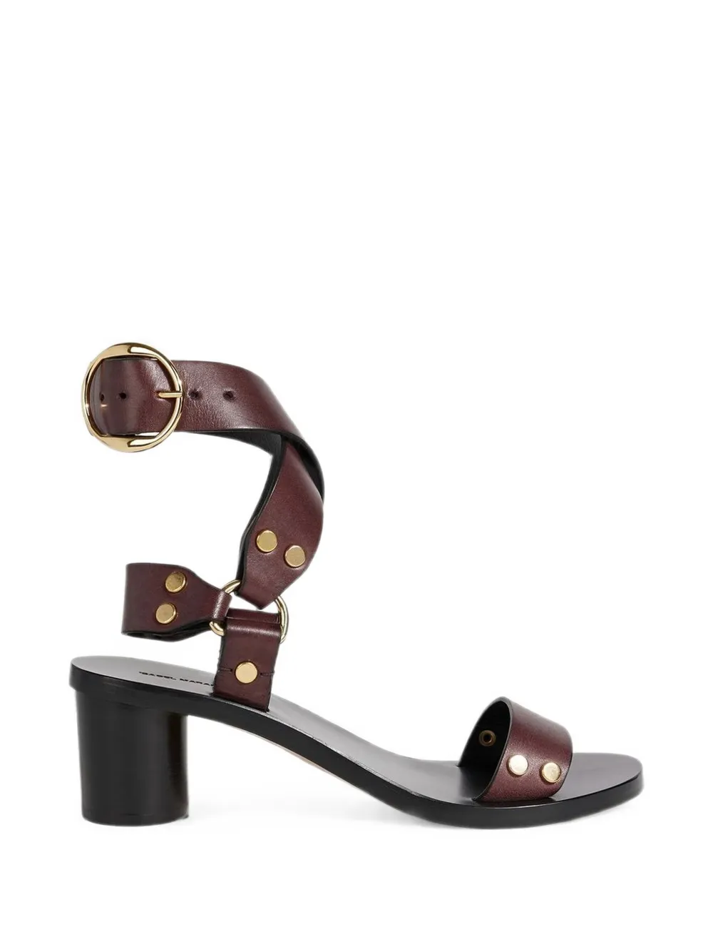 ISABEL MARANT Jeyka studded sandals - Rot