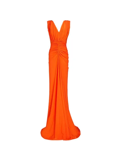 Rhea Costa Saara ruched gown