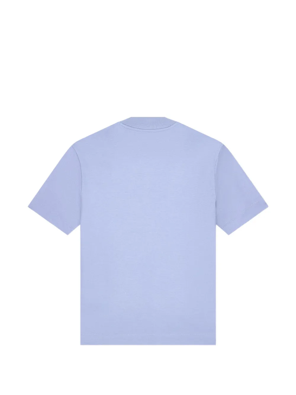 Emporio Armani T-shirt met geborduurd logo Blauw
