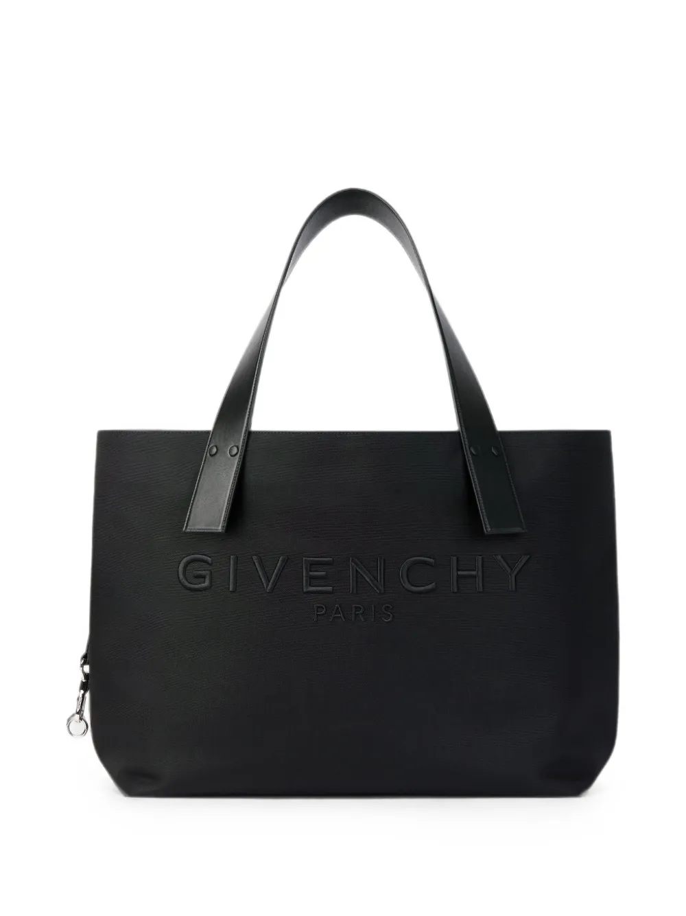 Givenchy Grote shopper met logo-reliëf Zwart