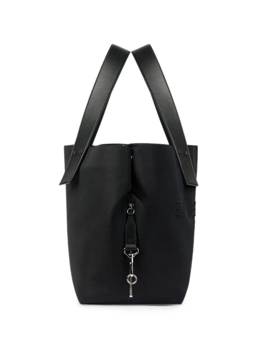 Givenchy logo-embossed large tote bag - Nero
