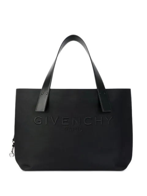 Givenchy tote con logo en relieve