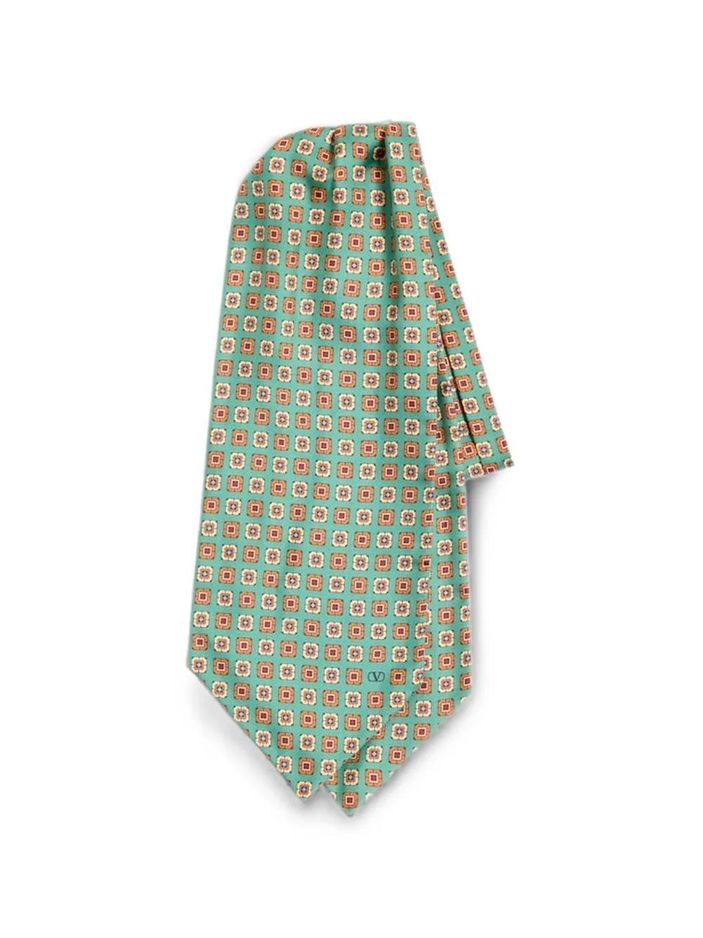 Valentino Garavani Sjaal met geometrische print Groen