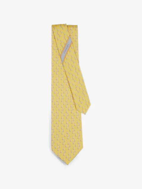 Ferragamo Catamarano sailboat-print tie