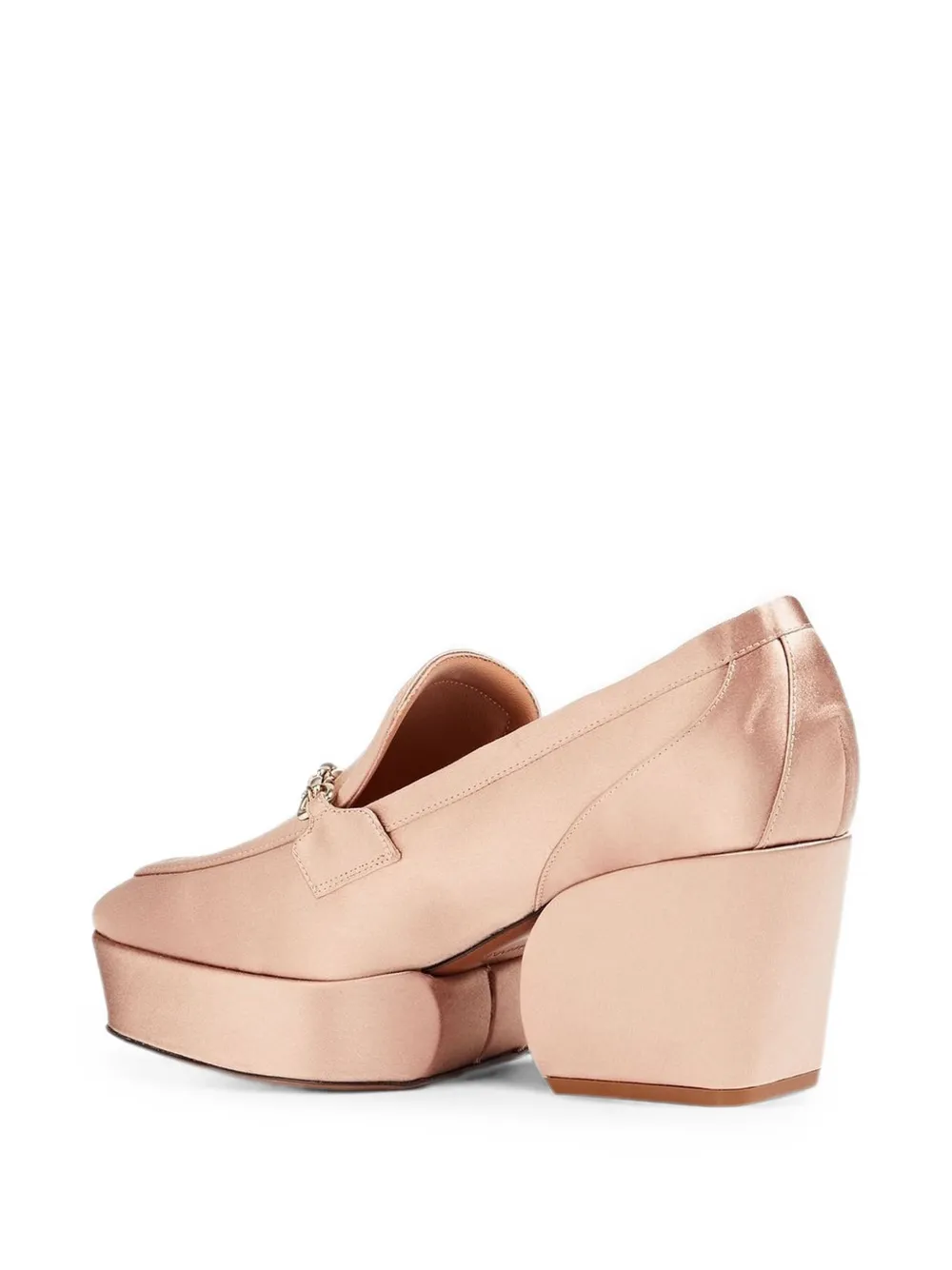 ZIMMERMANN chain-embellished platform sandals Roze