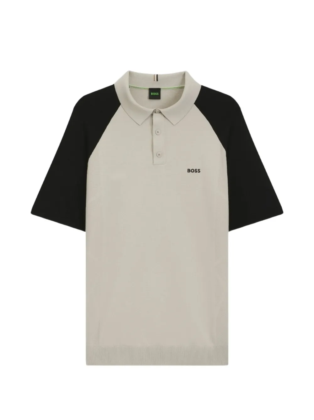 BOSS raglan-sleeves polo shirt - Toni neutri