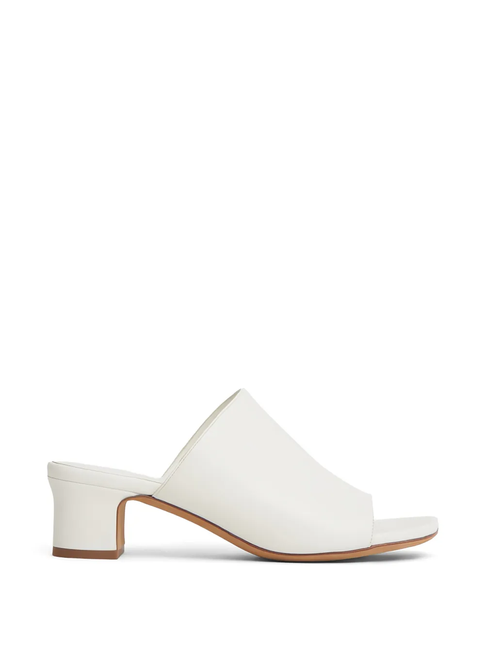 Mansur Gavriel open-toe block-heel mules - White