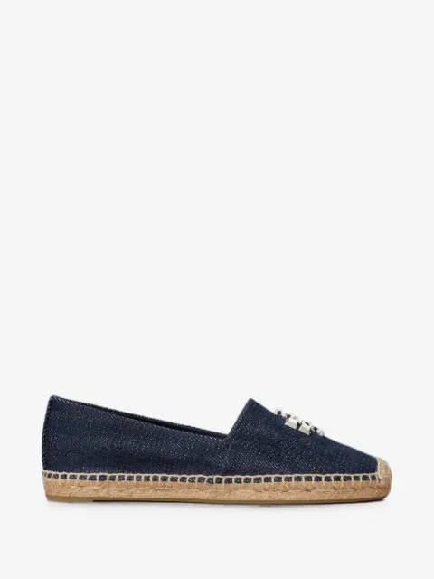 Tory Burch Eleanor logo-plaque espadrilles