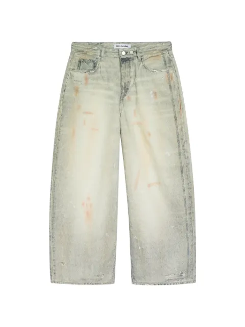 Won Hundred Lyon digital-print distressed jeans