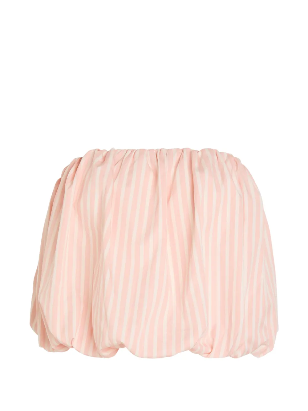 Faithfull Carmen striped bubble top - Rosa