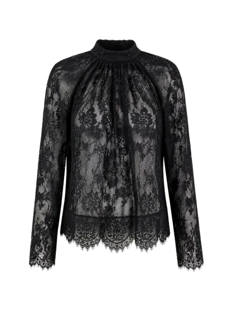 Sea Hilda lace-trim blouse