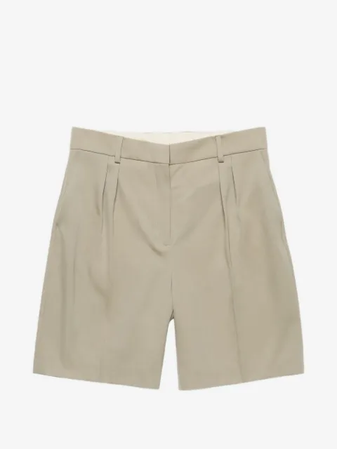 Acne Studios pleated wool shorts