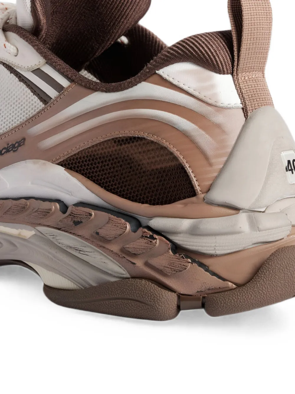Balenciaga Triple S.2 panelled sneakers Beige