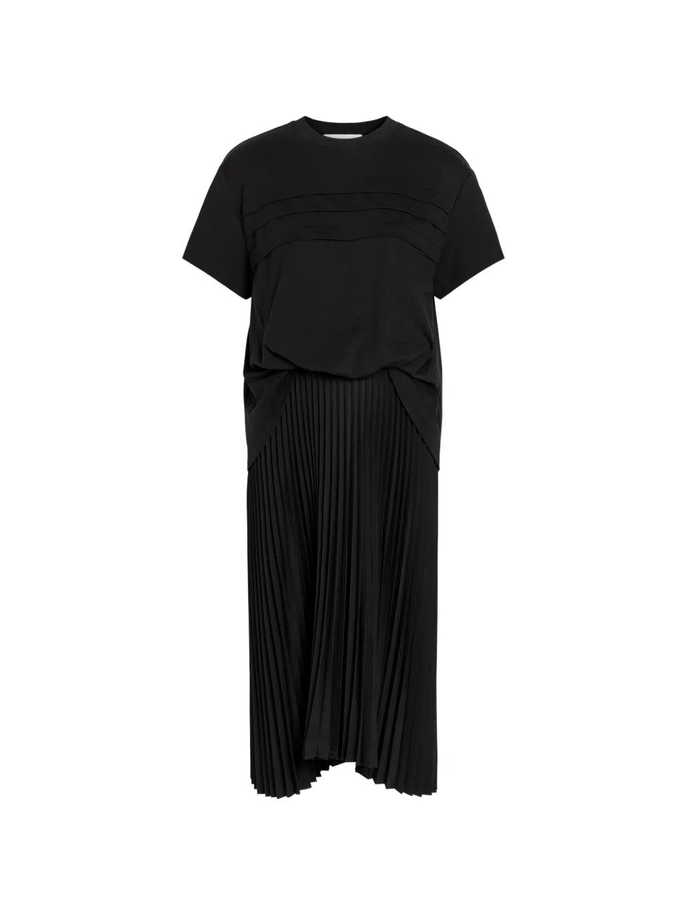 3.1 Phillip Lim pleated layered dress - Schwarz