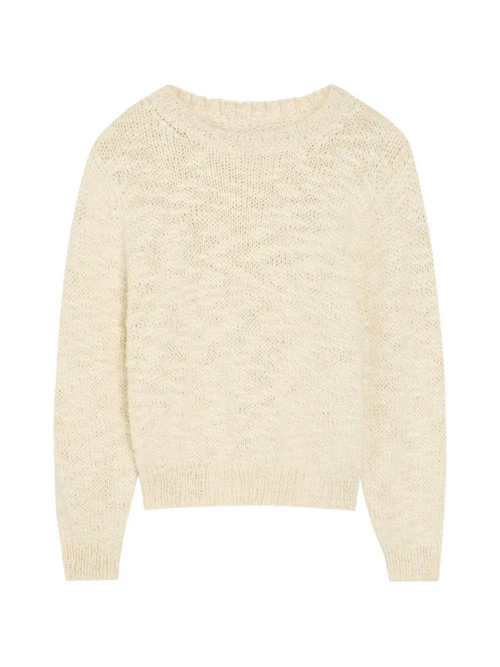 Suzie Kondi Kismet chunky-knit crew-neck sweater - Nude