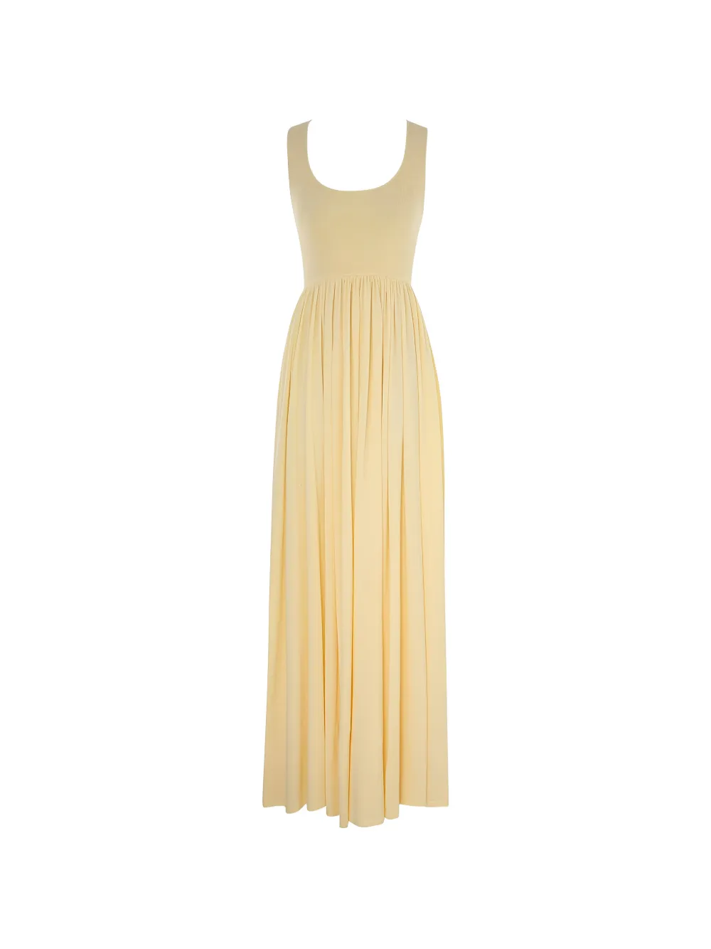 ZIMMERMANN metallic-jersey maxi dress - Toni neutri