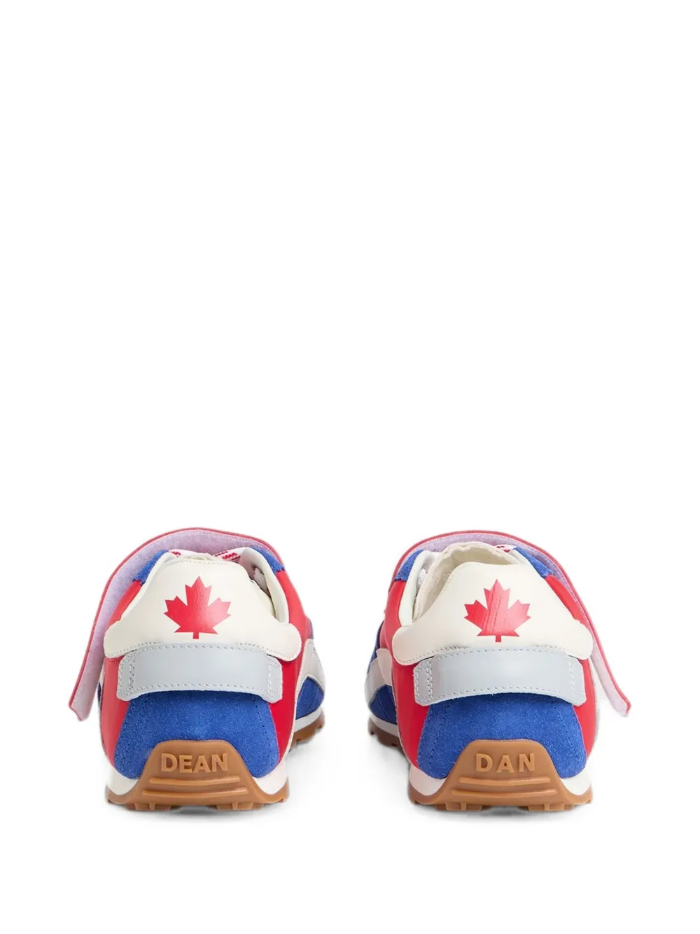 DSQUARED2 DC-642 touch-strap sneakers Blauw