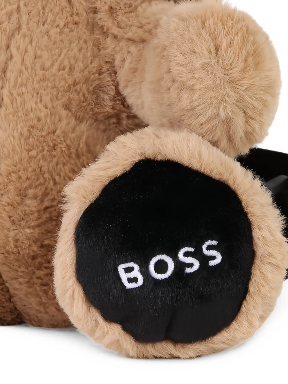 BOSS Kidswear Beervormige rugzak van imitatiebont Bruin