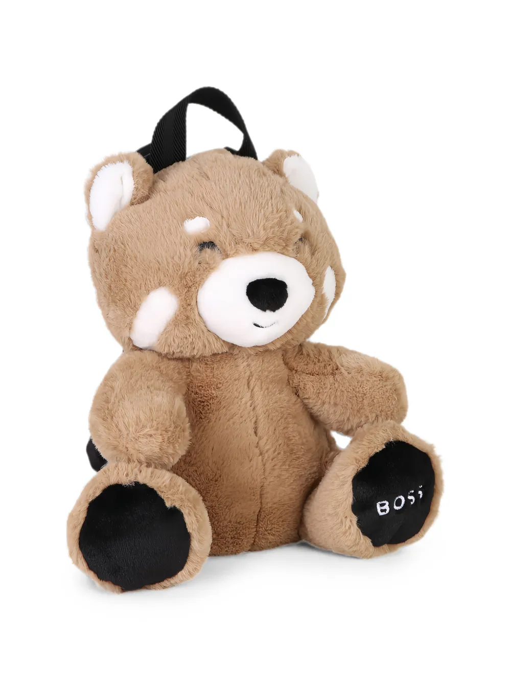BOSS Kidswear Beervormige rugzak van imitatiebont Bruin