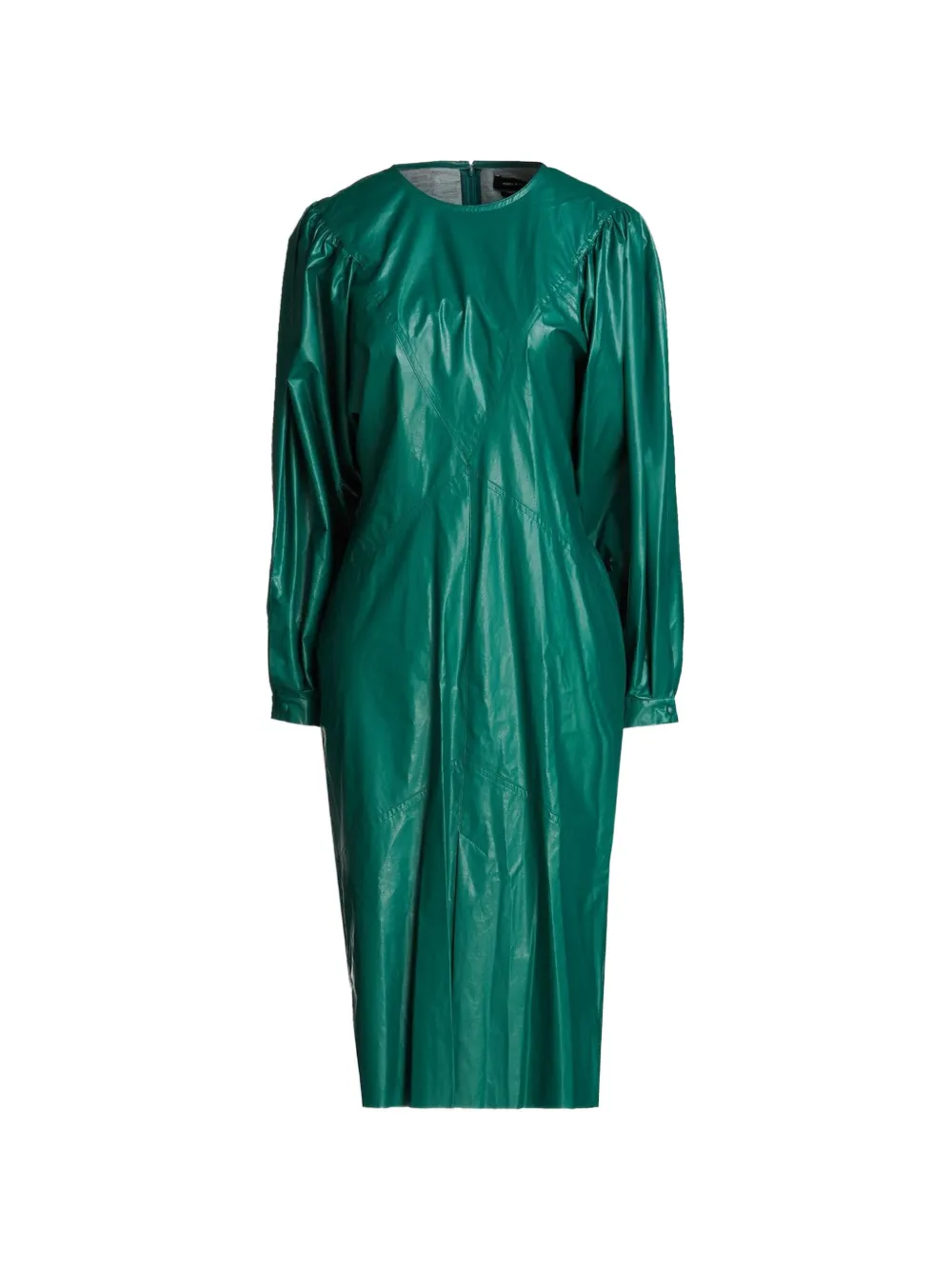 ISABEL MARANT Drea panelled midi dress - Green