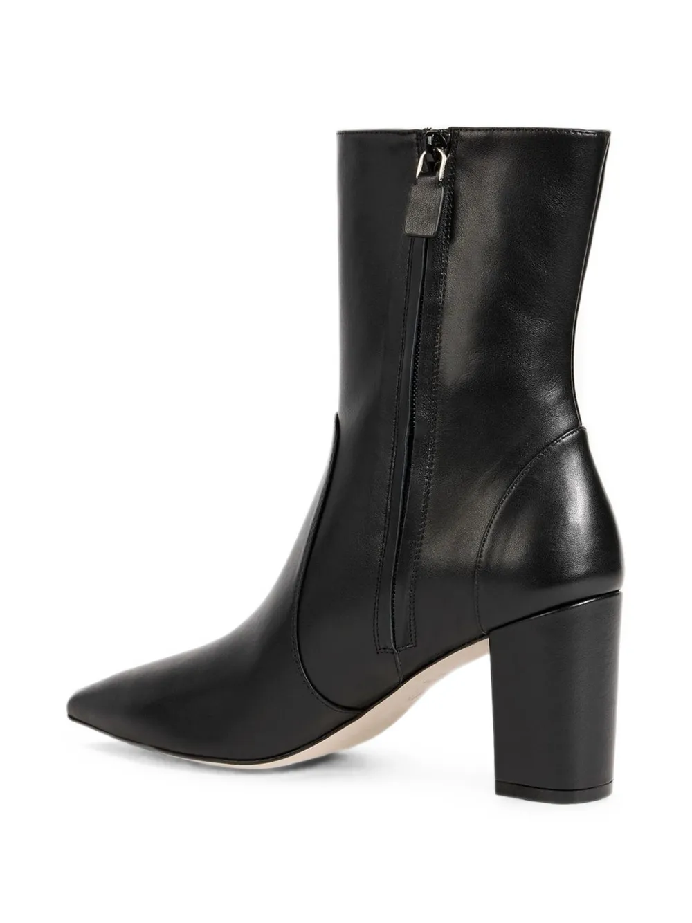 Stuart Weitzman Linaria pointed-toe ankle boots Zwart