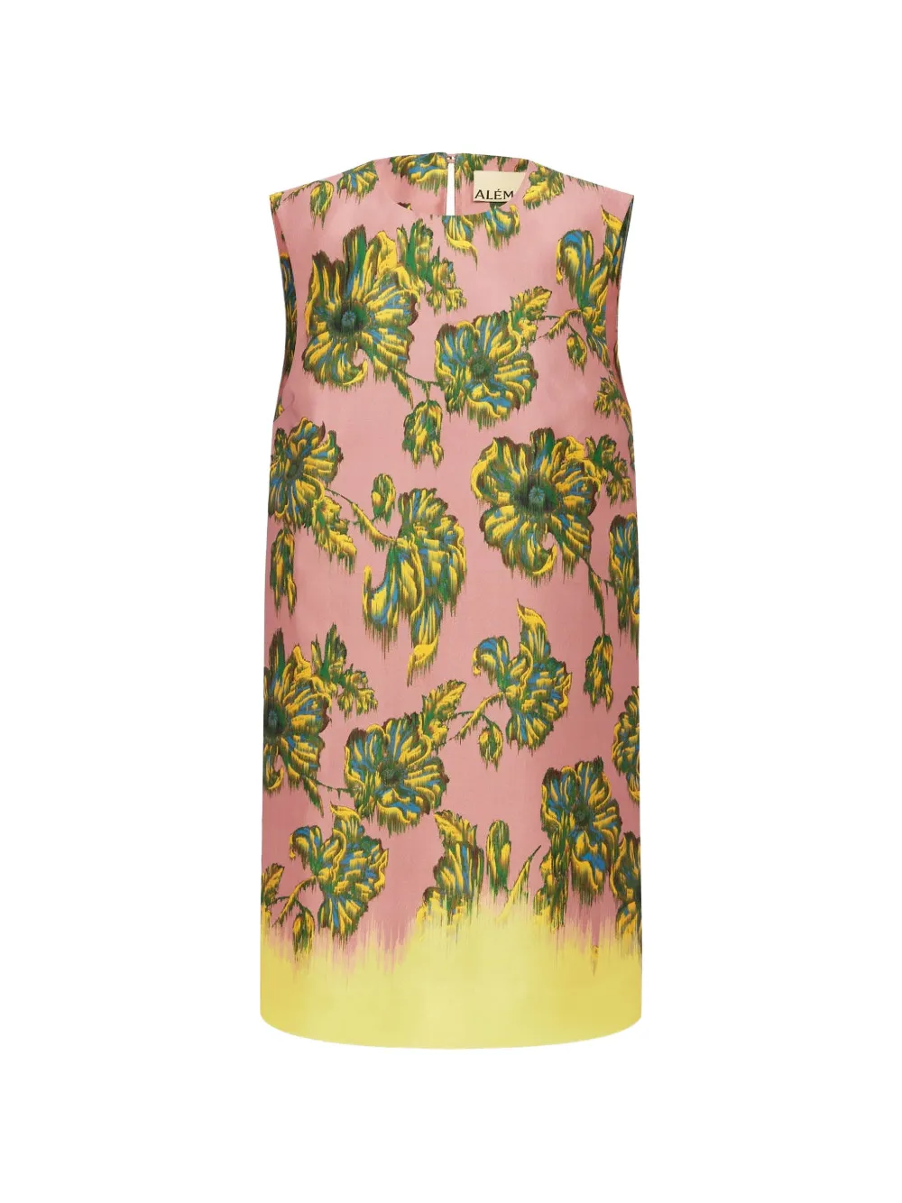 ALEMAIS Faye mini-jurk met bloemenprint Roze