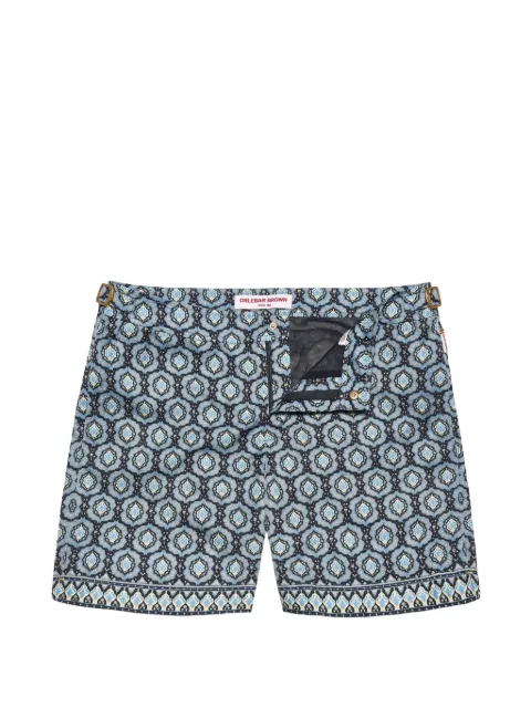 Orlebar Brown Bulldog Passetto geometric-print swim shorts
