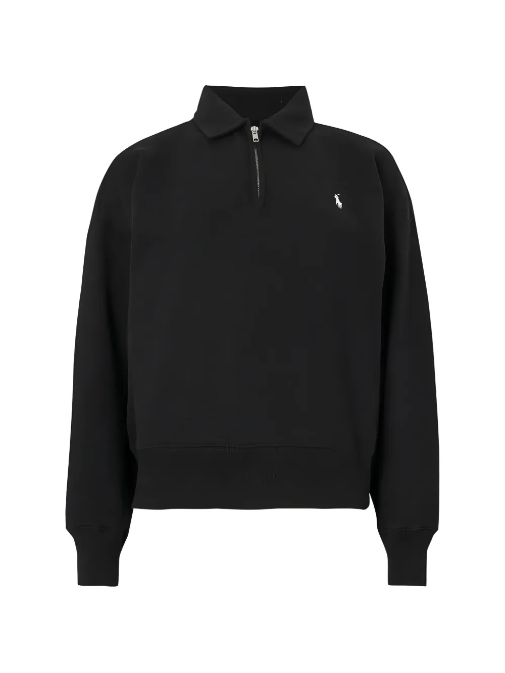 Polo Ralph Lauren Pony motif half-zip sweater - Schwarz