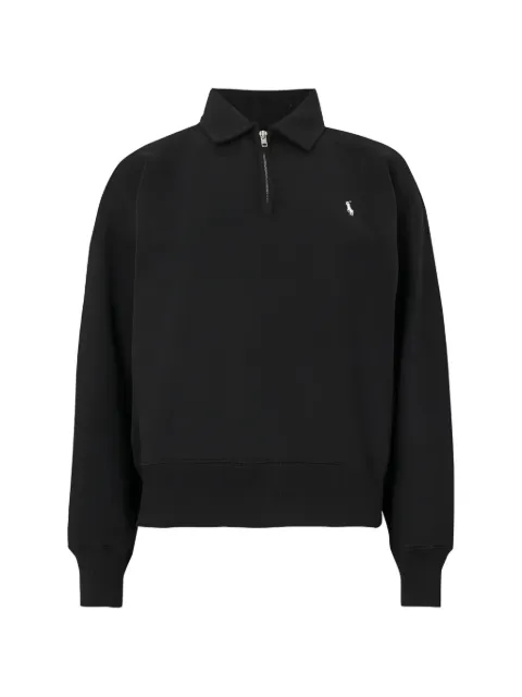 Polo Ralph Lauren Pony motif half-zip sweater